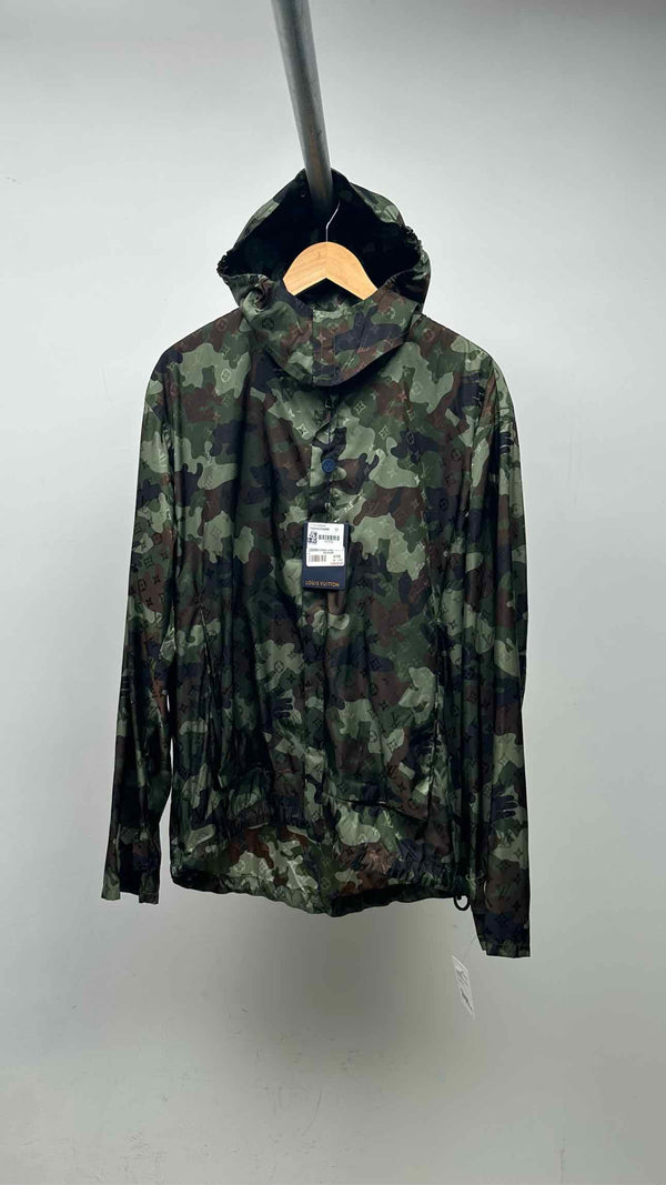 Louis Vuitton Camo Monogram Windbreaker