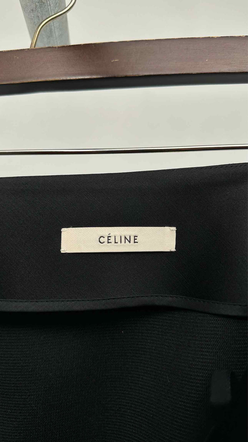 CELINE Slit Mini Skirt