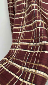 Salvatore Ferragamo Plaid Silk Shirt