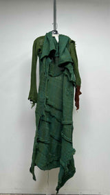 Kizitta Anning Open-Knit Long Cardigan