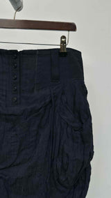 MarithÃ© + FranÃ§ois Girbaud Crinkle Ruffled Skirt