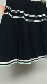 Casablanca Pleated Tennis Mini Skirt