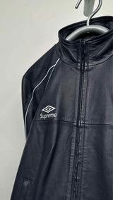 Supreme X Umbro Leather Track Jacket