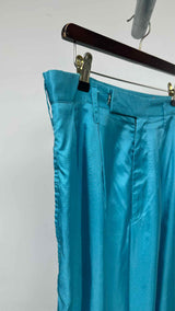 Yohji Yamamoto Pour Homme Plaid Wide Nylon Pants