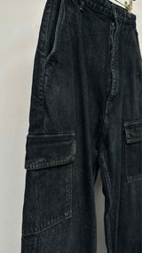 Balenciaga Wide Leg Cargo Jeans