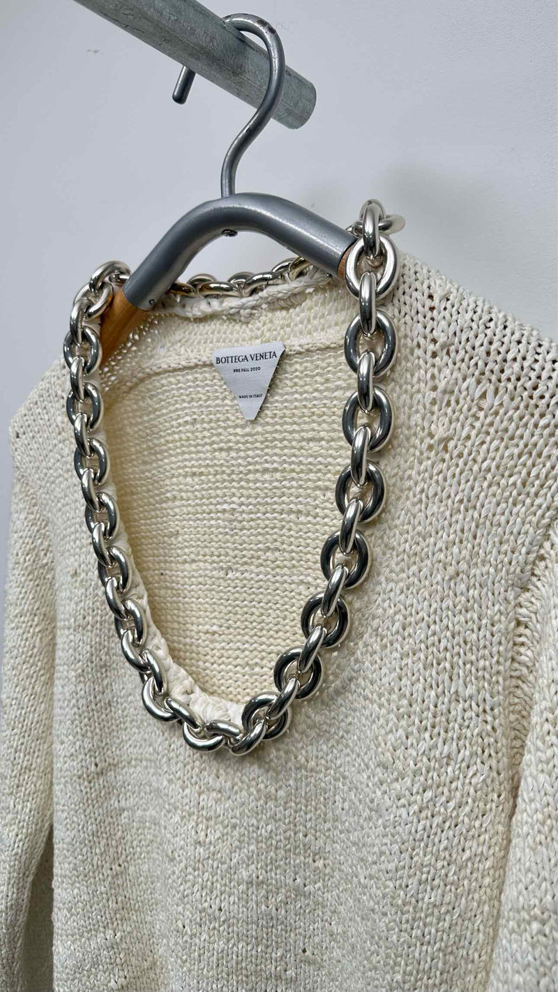 Bottega Veneta Chain-neck Sweater