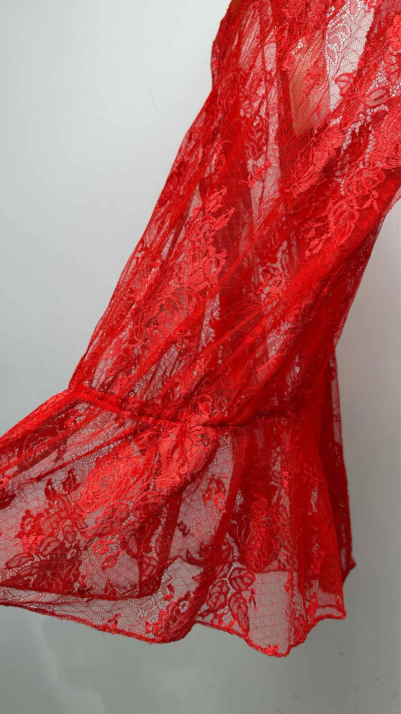 Balenciaga Floral-lace Blouse