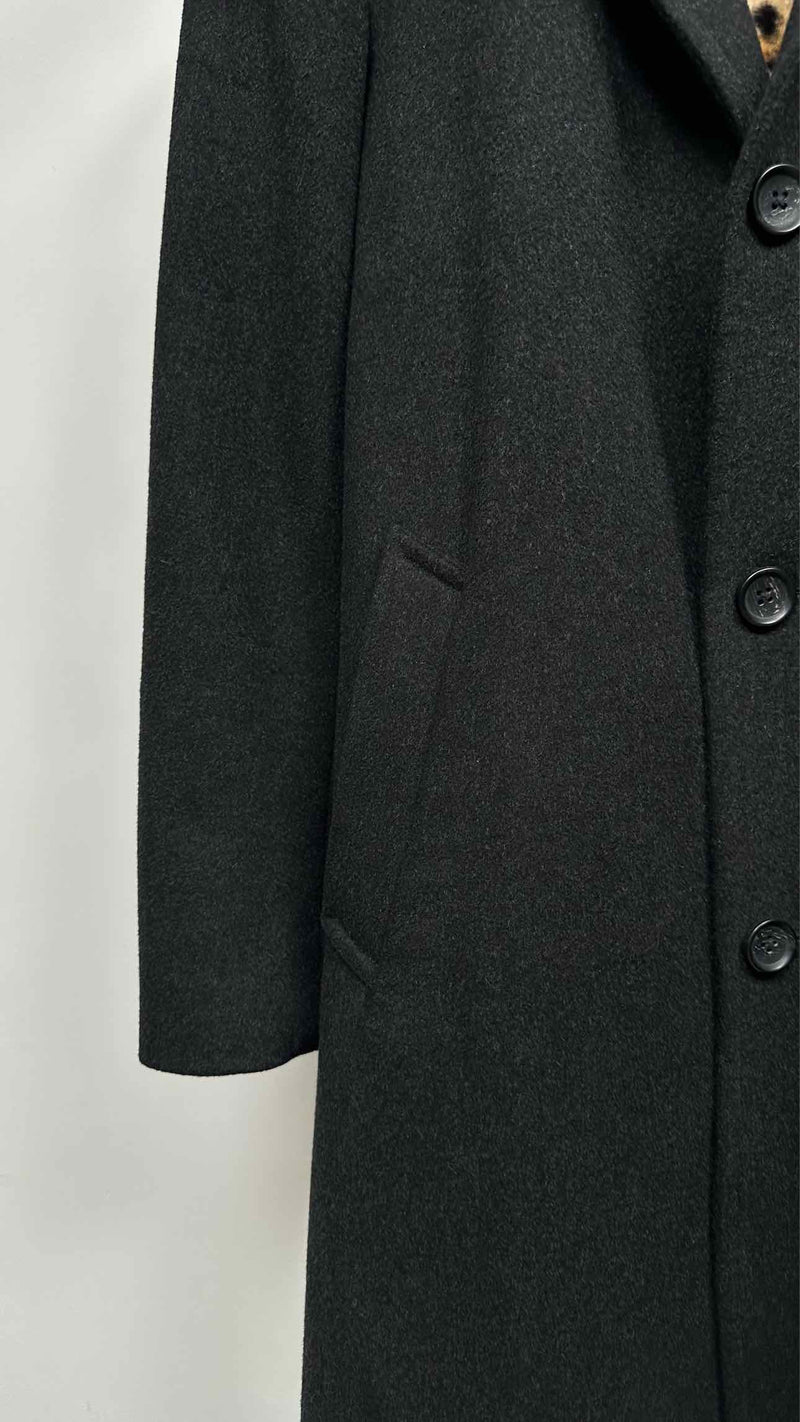 Supreme X Loro Piana Leopard-Fur-Lining Over Coat