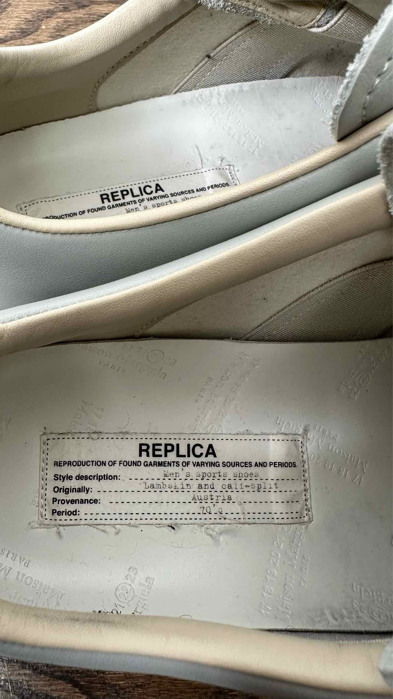 Margiela Leather German Trainer Sneakers