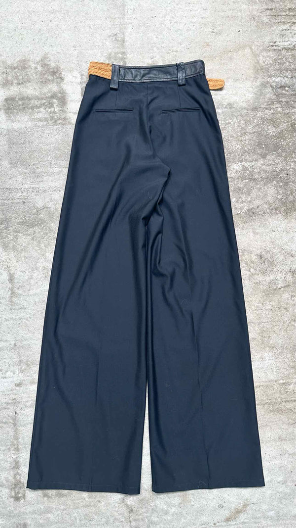 Christopher Esber High-waisted Belted Wide Pants