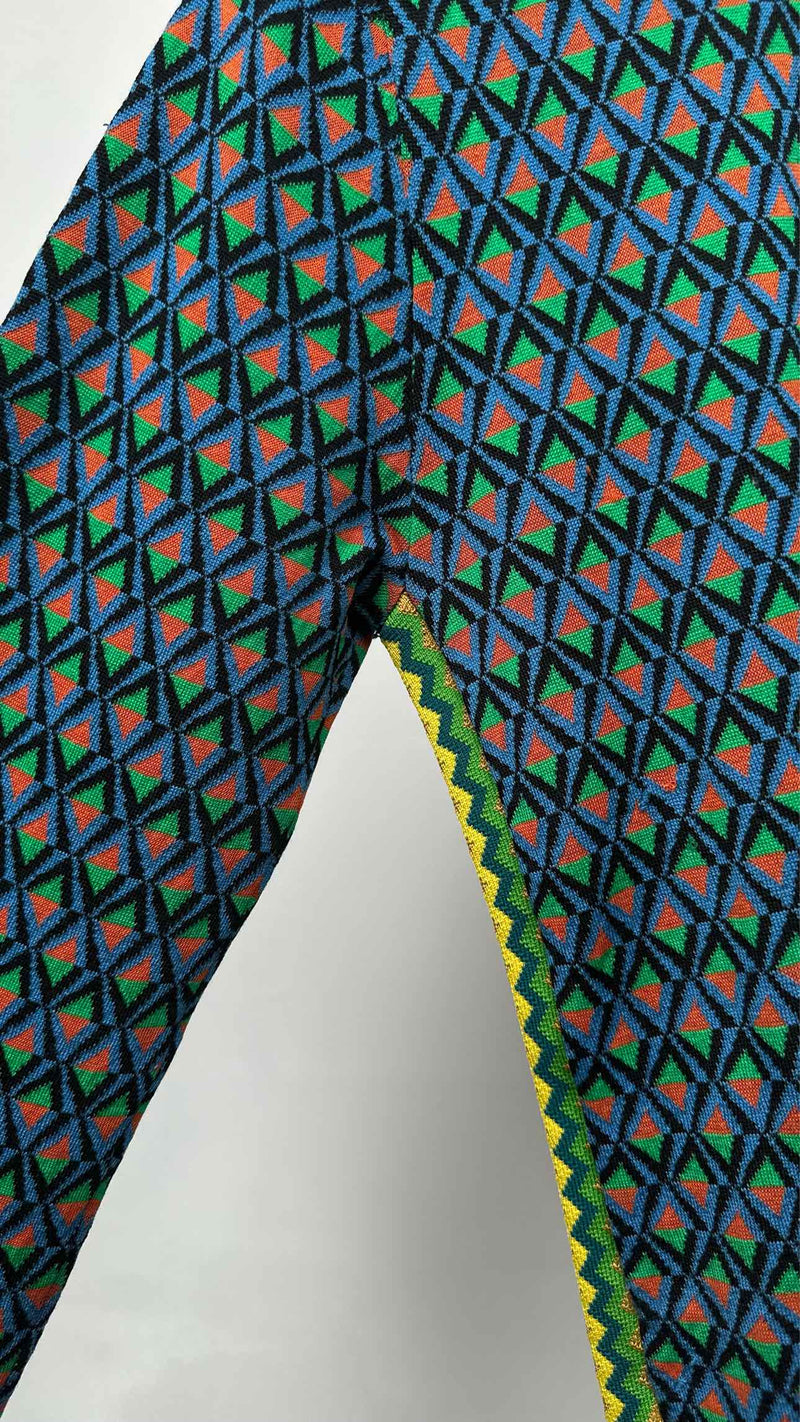 PRADA High-neck Geometric Sweater