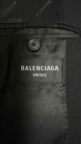 Balenciaga Oversized Double-breasted Jacket