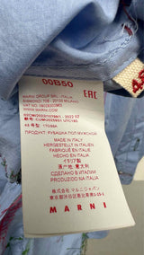 Marni Ice Aged Yarn Hana Embroidered Shirt