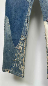 Kapital Kountry Patchwork Damage Jeans