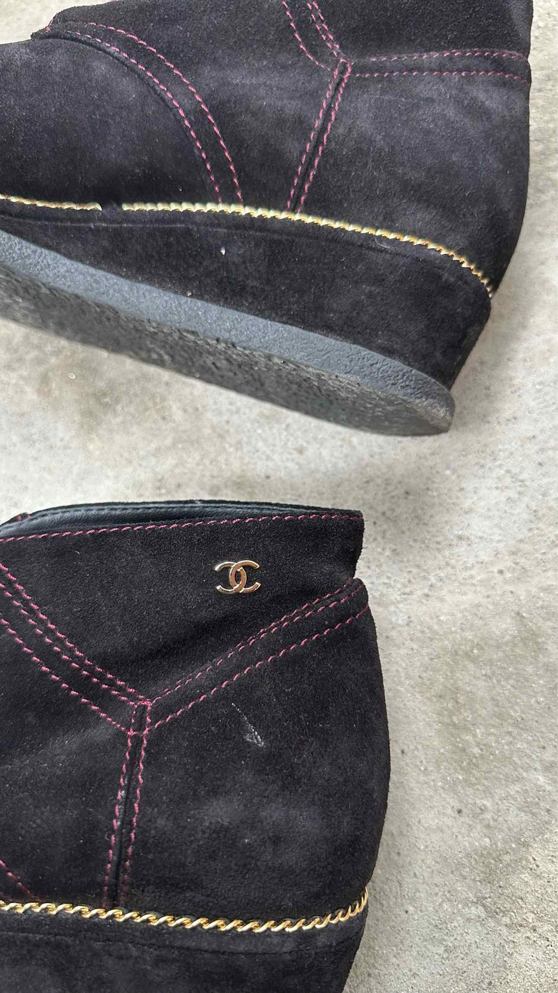 Chanel Suede Shoes