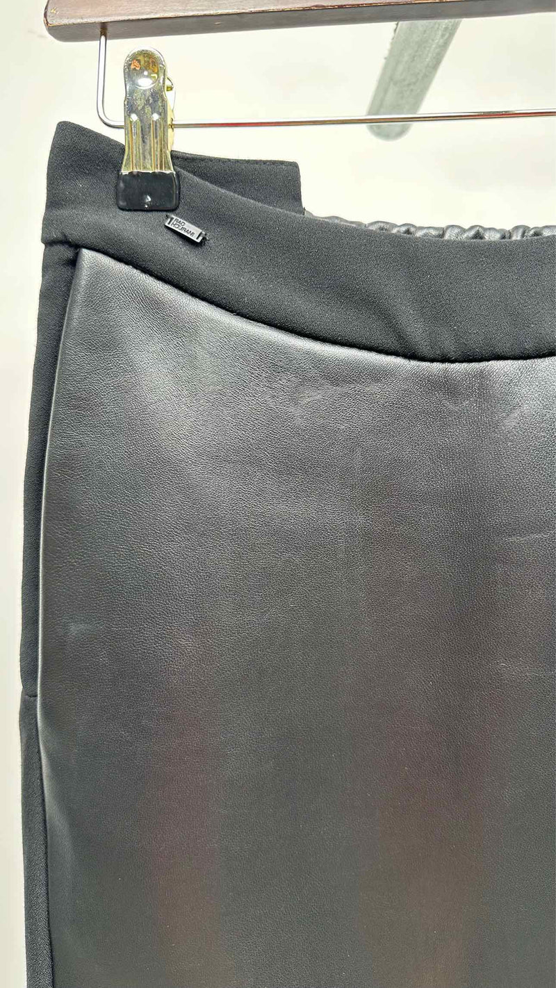 Rad Hourani Hybrid Layered Leather Skorts