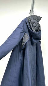 Comme Des Garcons Comme Des Garcons Quilted-lining Poncho Jacket