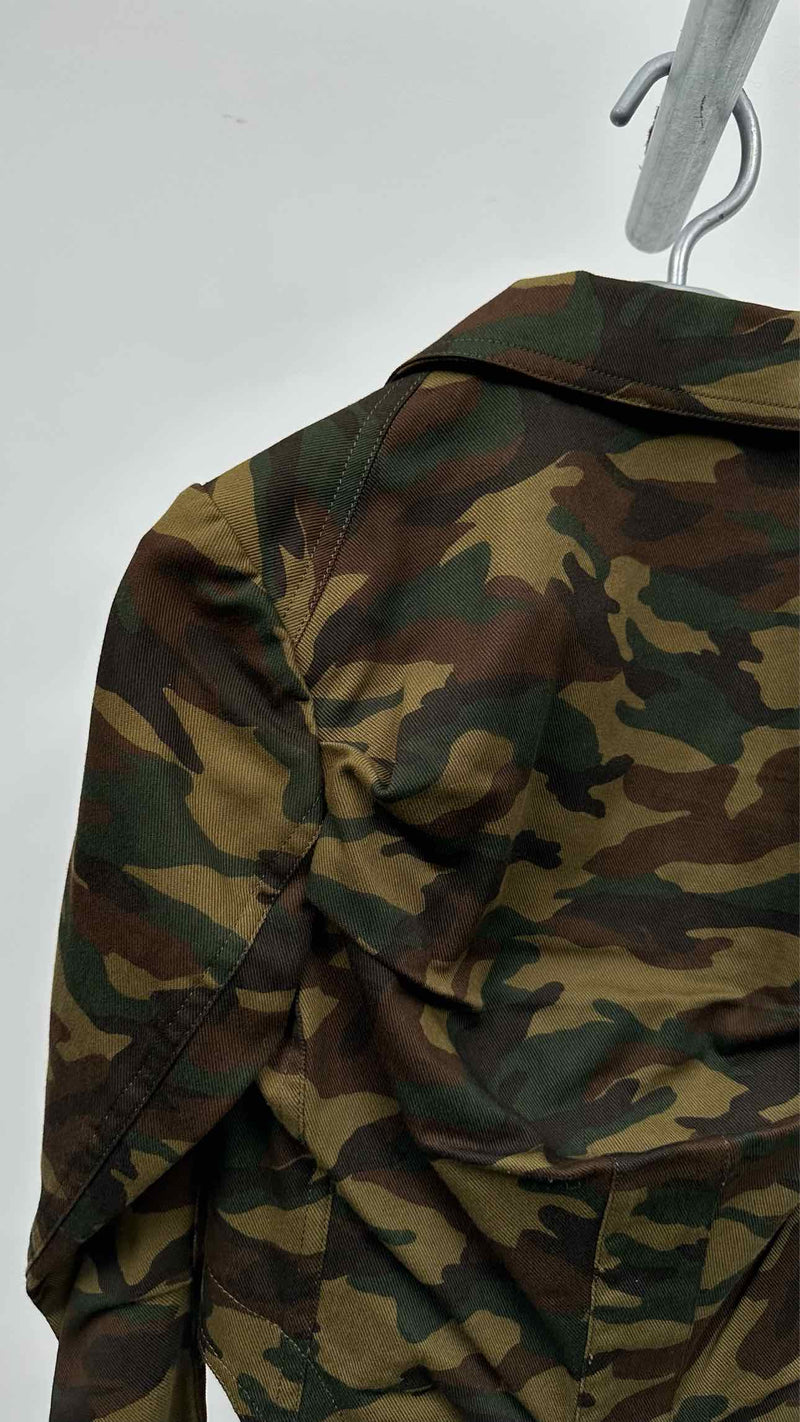 Yohji Yamamoto Reconstructed Camo Jacket