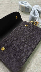 Kith Monogram Suede Envelope K20 Bag