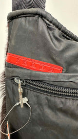 PRADA Sport Hobo Fur/Nylon Messenger Bag