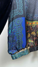 Pierre-Louis Mascia L/S Printed Scarf Silk Top