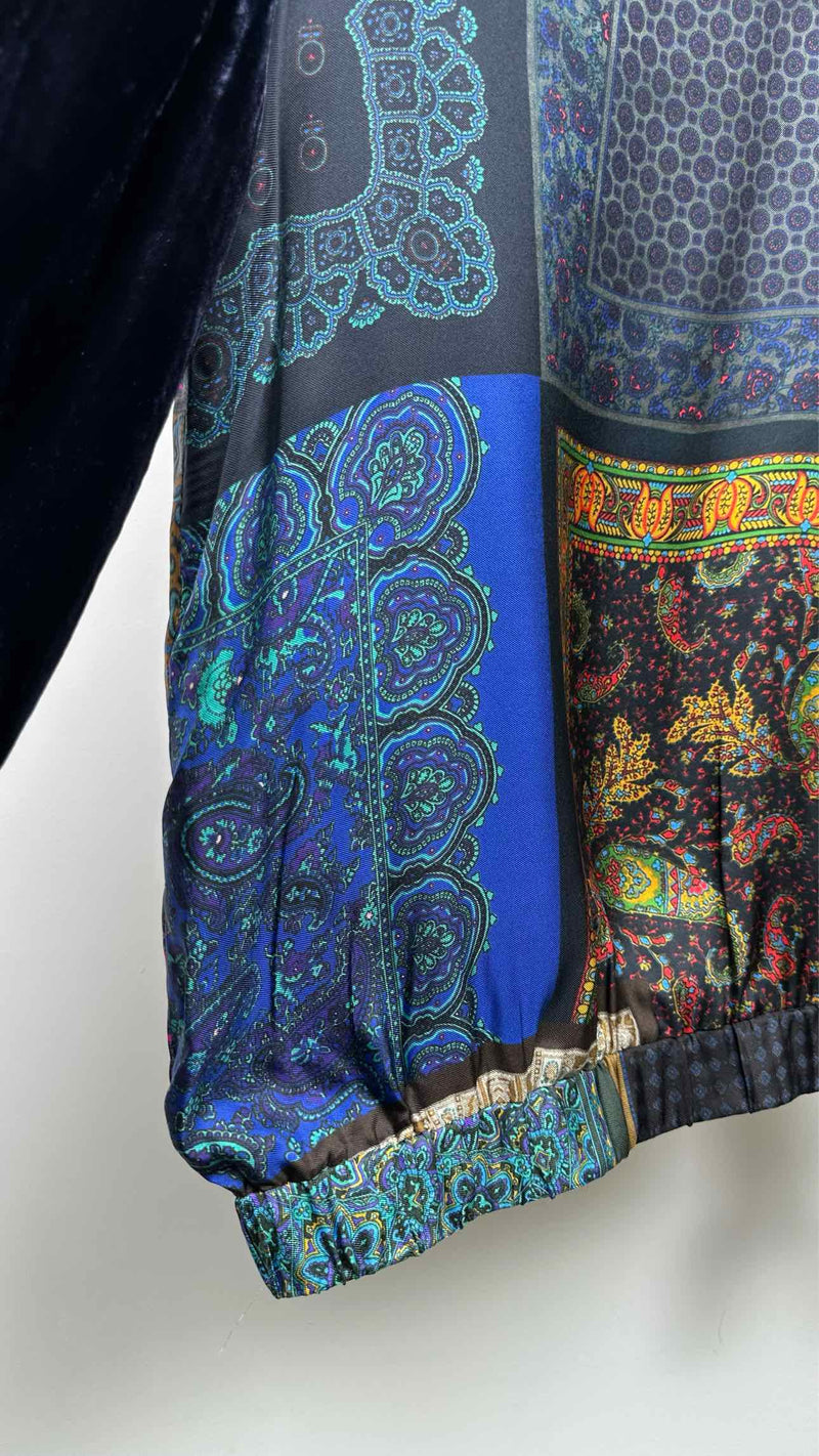 Pierre-Louis Mascia L/S Printed Scarf Silk Top