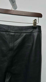 Munthe Sailor Leather Wide Shorts