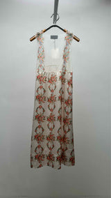 Simone Rocha Embellished Lace-trimmed Satin Mini Dress