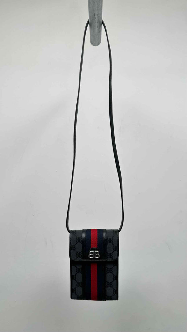 Balenciaga X Gucci Hacker Project Monogram Phone Bag