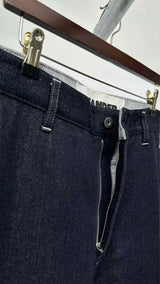 Jil Sander + High-waisted Wide Jeans