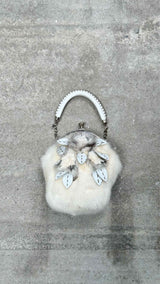 Fendi Rabbit Fur Flame Bag