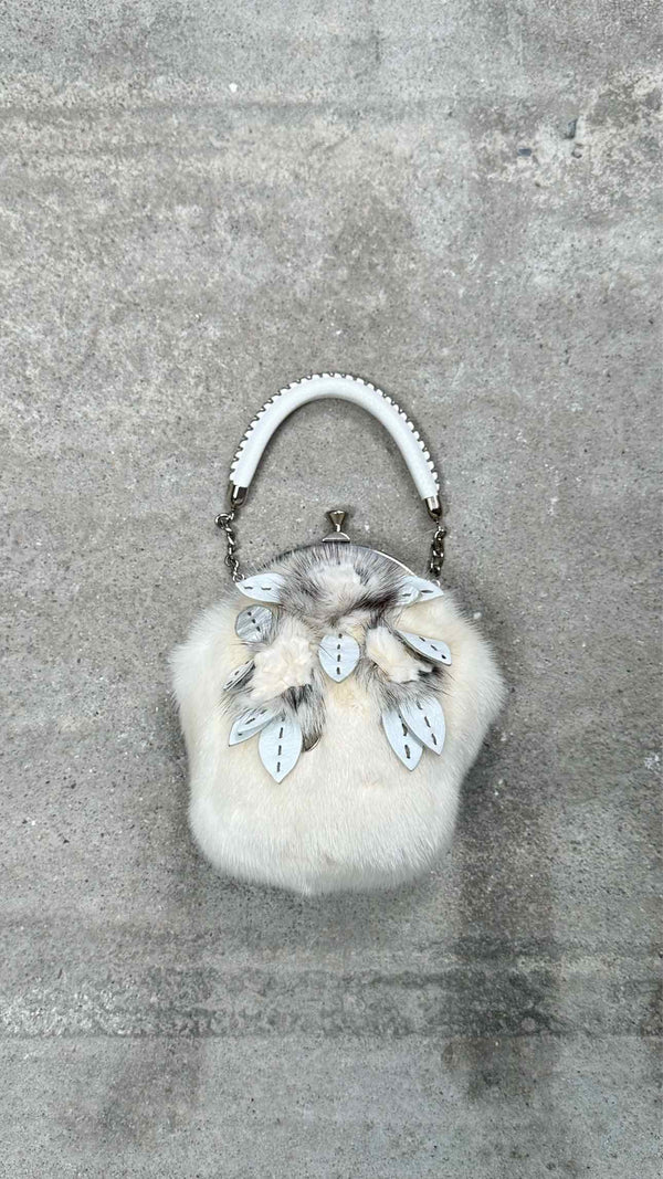 Fendi Rabbit Fur Flame Bag