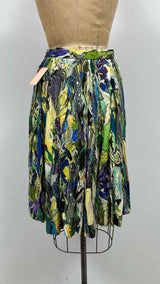 Dries Van Noten Marble Pleated Skirt
