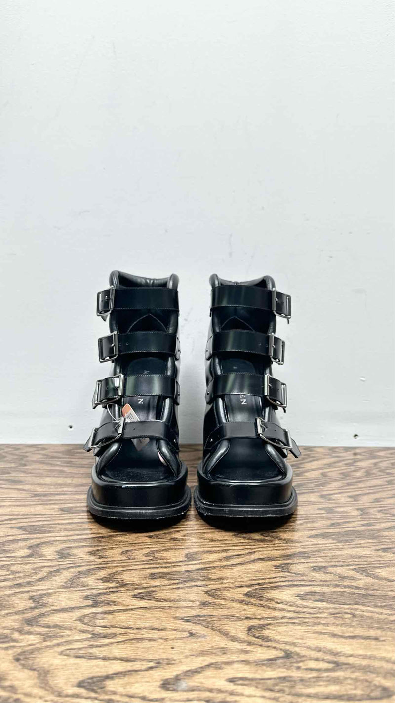 Alexander McQueen Caged Sandal Heels