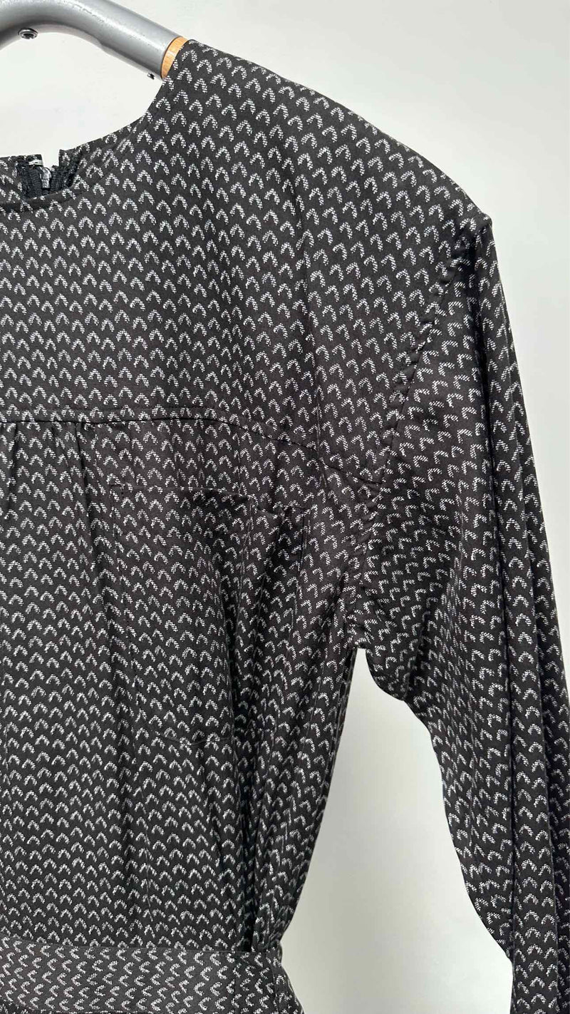 Comme Des Garcons Comme Des Garcons L/S Printed Dress