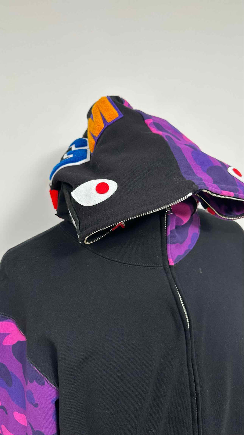 Bape Zip-up Camo Hoodie