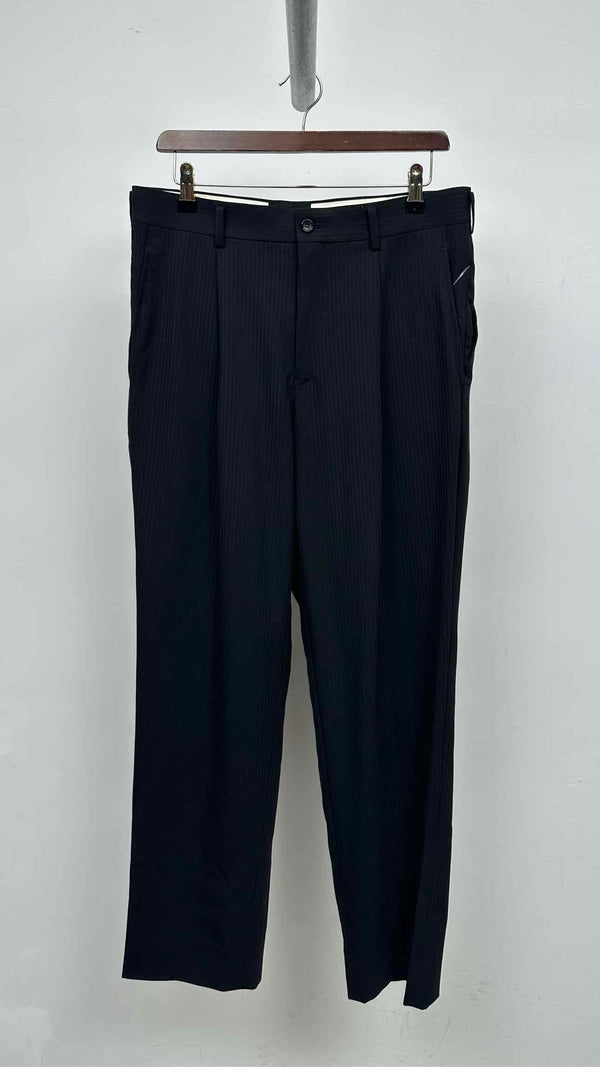 Comme Des Garcons Homme Plus Double-faced Jacquard-stripe Pants