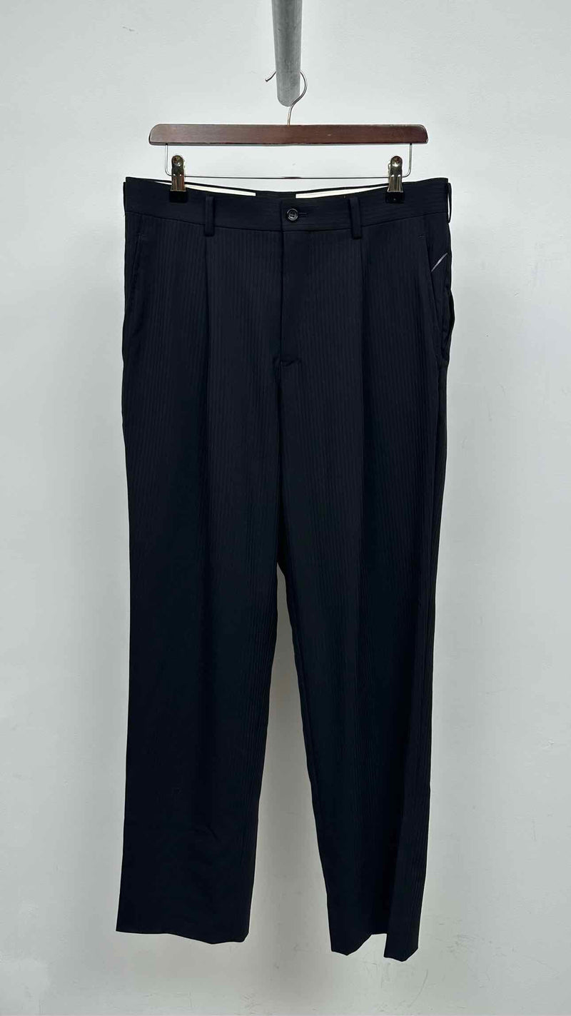 Comme Des Garcons Homme Plus Double-faced Jacquard-stripe Pants
