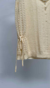 Louis Vuitton Cashmere Perforated Belted Cardigan