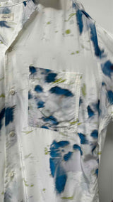 Lemaire S/S Floral Satin Shirt