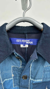 Junya Watanabe MAN Boro Patchwork Denim Jacket