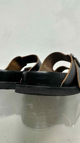 Jil Sander X BIRKENSTOCK Leather Slingback Sandals