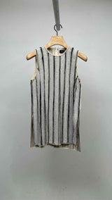 Proenza Schouler N/S Pleated Taxed Silk Top