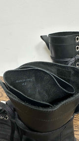 Jil Sander Leather Ankle Boots