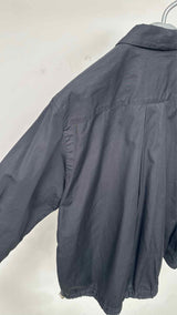 Sacai X Thomas Mason Zip-up Poplin Shirt
