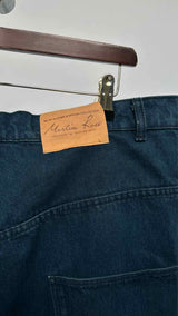 Martin Rose Fold-detailed Wide Jeans