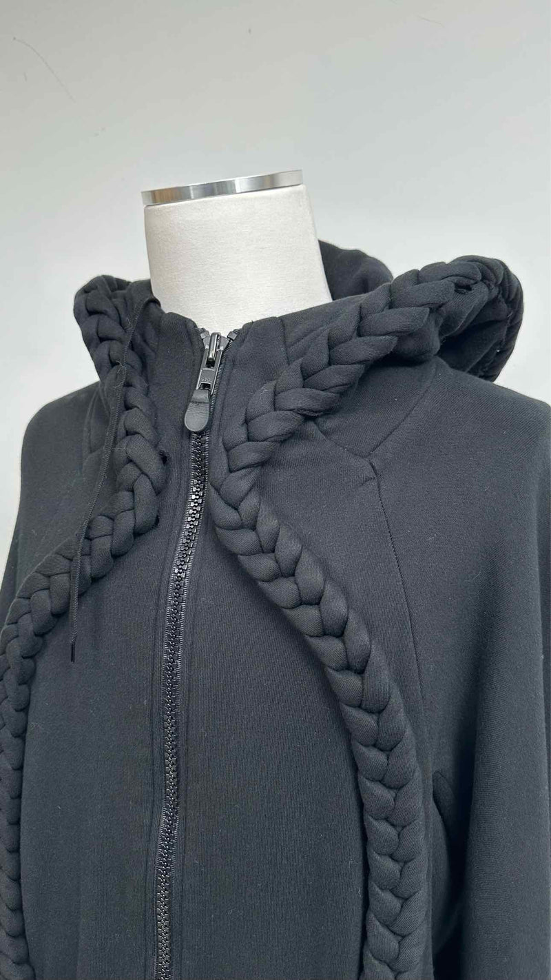 Bernhard Willhelm Braided Long Zip-up Hoodie