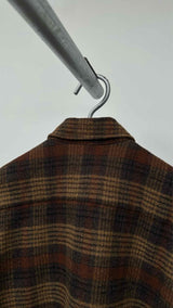 Evan Kinori Plaid Flannel Wool Shirt