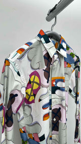 Comme Des Garcons Shirt X Kaws Printed Shirt