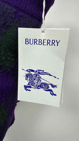 Burberry Diamond-pattern Knit Skirt